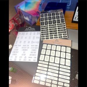 NIB Rae Dunn Household /Organizing Labels-3